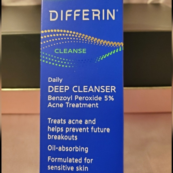 Differin Daily Deep Cleanser Benzoyl Peroxide 5% Acne Treatment - Picture 3 of 3
